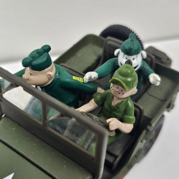 Beetle Bailey in Willy's Jeep Adventures‎ Gate Gateway 1:32 Scale Military Army - Picture 8 of 15